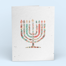 Colorful Menorah